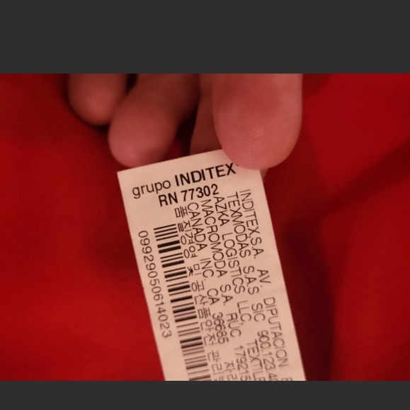 Zara Womens S Orange Overcoat Jacket Trench Blazer Collection Basic Faux Suede - Picture 7 of 10